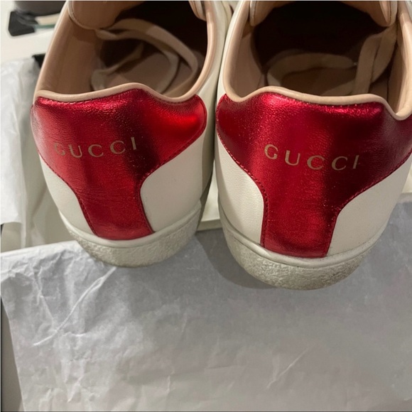 Gucci ace sneakers logo strap - Picture 4 of 4